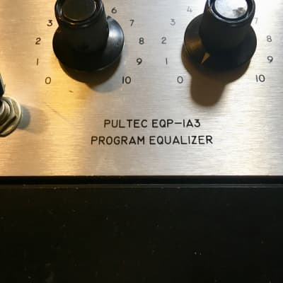 Pultec Eqp-1a-3 mached stereo pair equalizers original vintage image 7