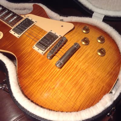 '03 Gibson Les Paul Standard Premium Plus ? AAAA Flame FlameTop Honey Burst With HSC And Manual Etc. image 5