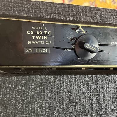 1979 Carlsbro - CS60TC - Blackback Speaker - ID 102 image 13