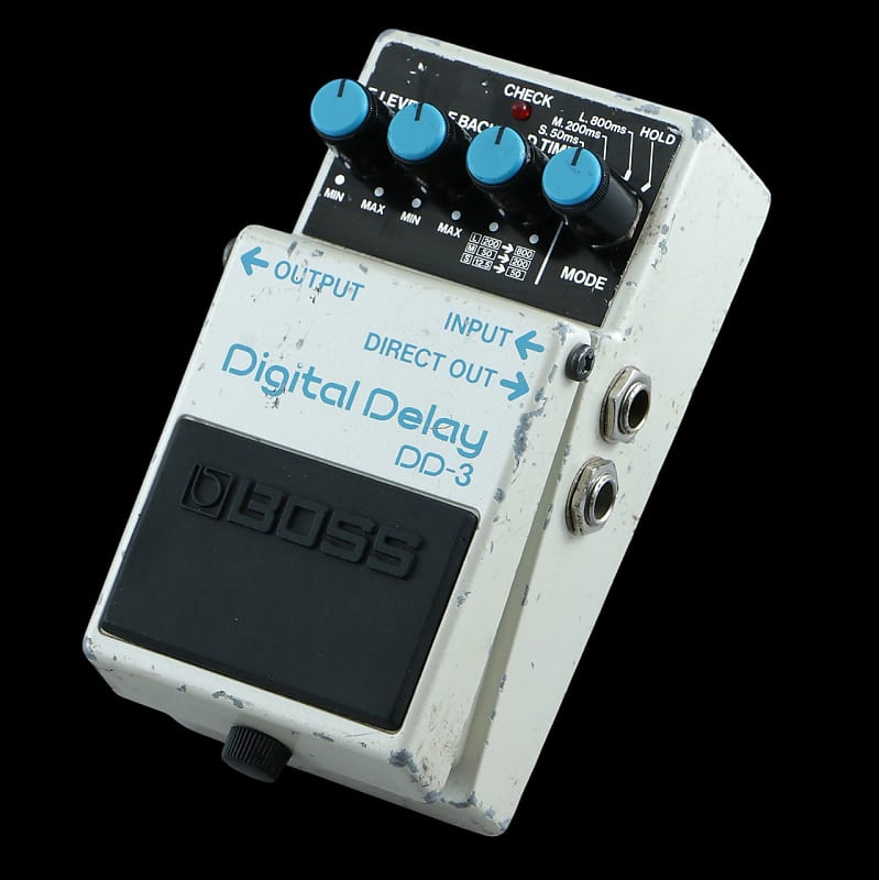 Boss DD-3 Delay Guitar Pedal Blue Label - Made in Taiwan