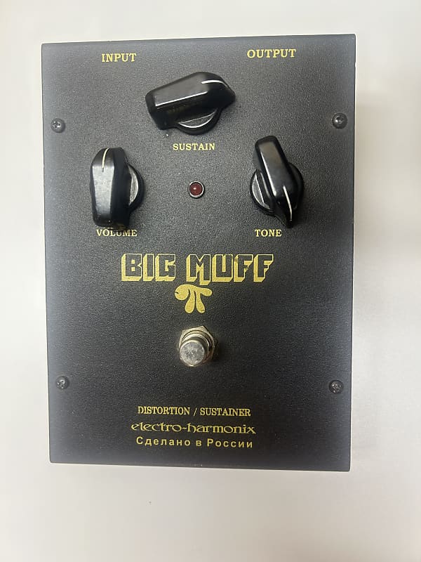 electro harmonix Russian Big Muff π 黒 Electro-Harmonix Black Russian Big Muff Pi | Reverb Canada