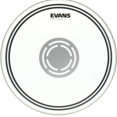 Evans EC Reverse Dot Snare Drumhead - 14 inch  Bundle with Remo Ambassador Coated Drumhead - 14 inch image 3
