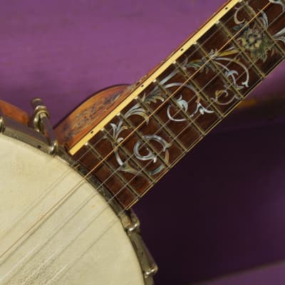 1920s/2000s Vintage/Antonio Tsai Fancy 5-String Openback Banjo image 6