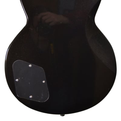 D'Angelico Premier Brighton DAPBRIBLFCS Double Cutaway Electric Guitar w/ Gig Bag 2022 Black Flake image 6