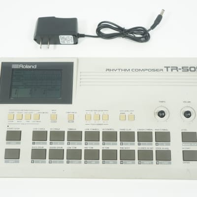 [SALE Ends Nov 4] Roland TR-505 RHYTHM COMPOSER Vintage Drum Machine Display Dark MISSING KNOBS