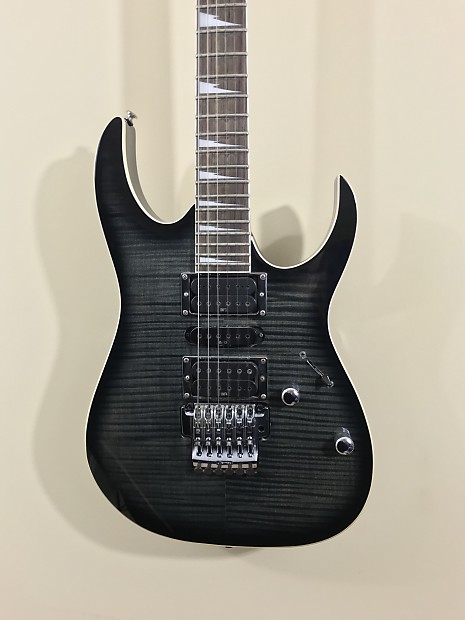 Ibanez RG Series RG4EXFM1 Electric Guitar Transparent Black