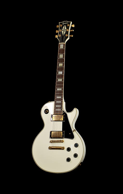 Greco EG-550 Mint Collection Les Paul Custom Aged Olympic White