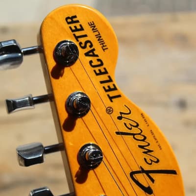 Fender American Vintage II '72 Telecaster Thinline, Lake Placid Blue, HARDCASE image 8