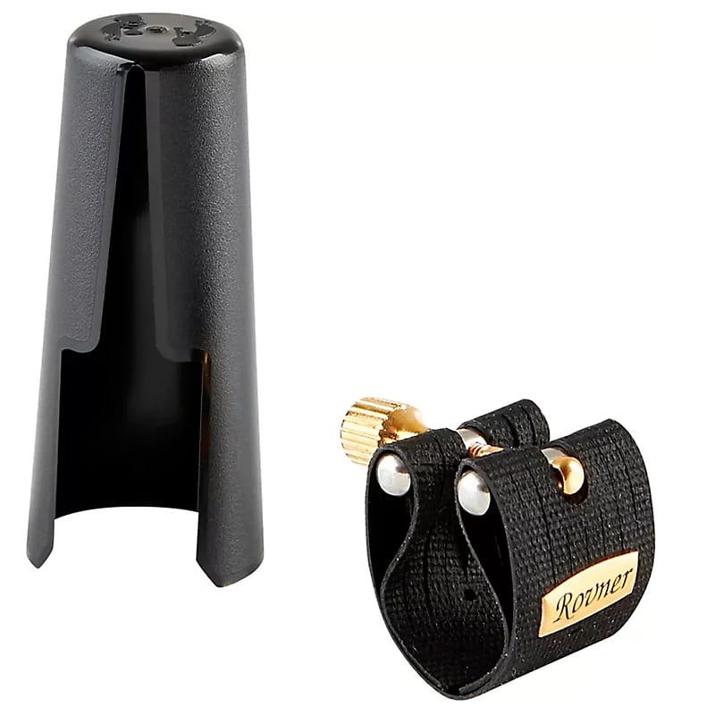 Rovner Star Series Ligature And Cap For Rubber Alto Saxophone