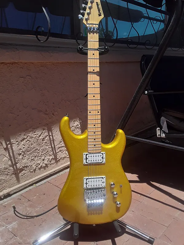 kramer limited edition pacer クレーマーエレキギター Kramer Pacer Vintage Electric Guitar with Floyd Rose | zZounds