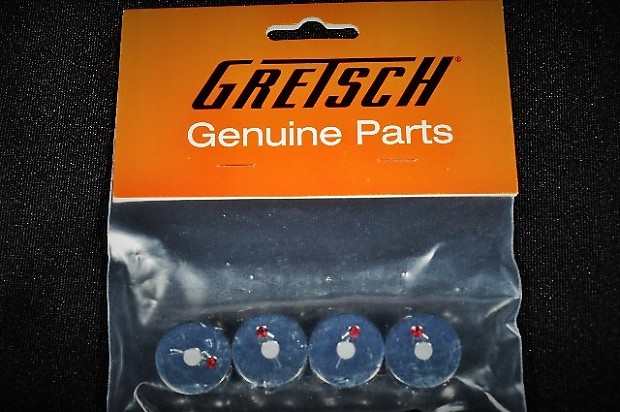 Gretsch G Brand Banjo Strap Blue W/ Brown ''G'' Logo Leather Ends 32''-57