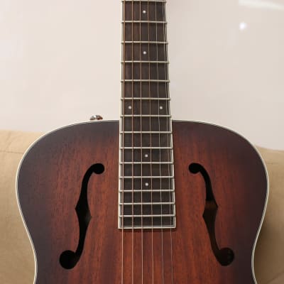 Fender PR-180E Resonator - Walnut Fingerboard, Aged Cognac Burst image 4