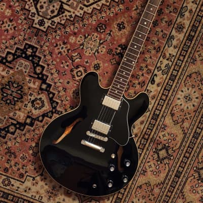 2020 Gibson ES-335 Dot Vintage Ebony  w/ OHSC image 5