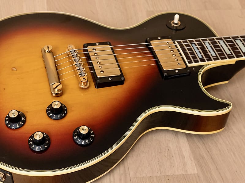 1981 Greco Super Power Custom EG500C Vintage Guitar Tri-Burst w/ Maxon UD  Pickups, Japan Fujigen