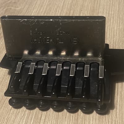 Ibanez Takeuchi - Made in Japan - Lo-TRS 7 Floyd Rose Patent Tremolo 2000 - Black image 5