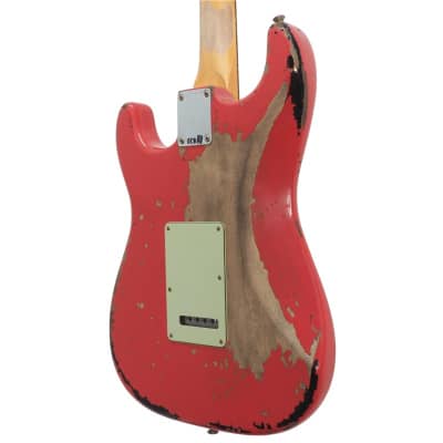 Fender Custom Shop Michael Landau Signature 1963 Stratocaster, Fiesta Red over 3-Color image 9