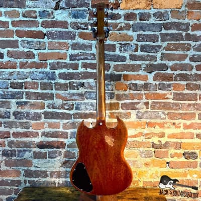 Gibson SG Special Electric Guitar w/ Bigsby, DiMarzio Bridge Pickup & HSC (1972-73 - Faded Cherry) image 18