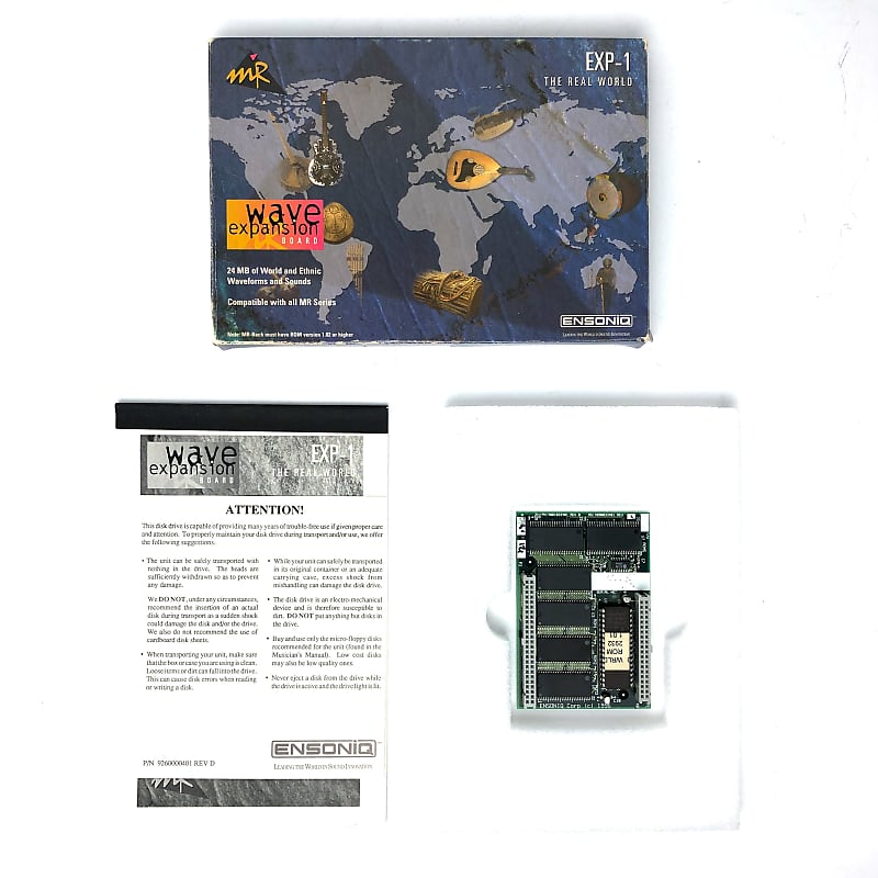 Ensoniq 拡張音源ボード EXP-1 The Real World Ensoniq 拡張音源ボード EXP-1 The Real World