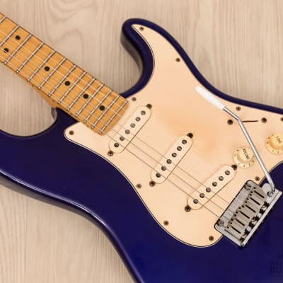 1994 Fender 40th Anniversary American Standard Stratocaster Midnight Blue image 7