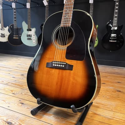 Epiphone AJ-200S NA Acoustic Guitar Advanced Jumbo Round Shouldered  Roadworn Korea | Reverb UK