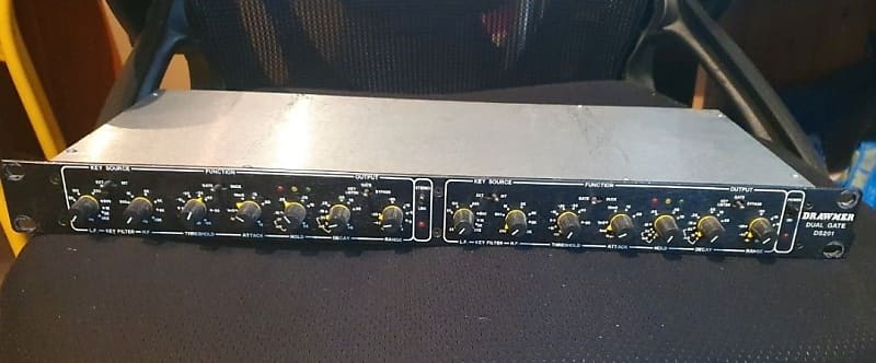 Drawmer DS201 Dual Gate 1984 - Present - Black image 1