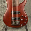 Ibanez SR-506   Brown Mahogany, 6 String Bass w/ Bartolini pickups!
