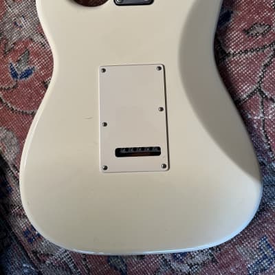 80s Japanese Fender Stratocaster White/Creme With Fender Hardshell Case image 7