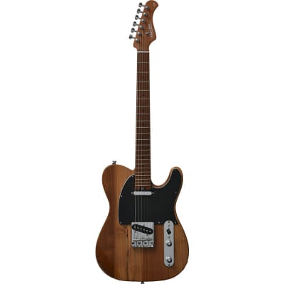Bacchus BSH-ASH25 WRS/M-NA Global Series Roasted Maple Electric Guitar, Natural for sale