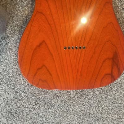 G&L Tribute Series ASAT Classic Bluesboy Semi-Hollow with Maple Fretboard 2010 - Present - Clear Orange image 4