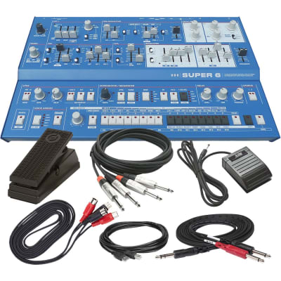 UDO Audio Super 6 Desktop 12-Voice Polyphonic Synthesizer - Cable Kit image 1