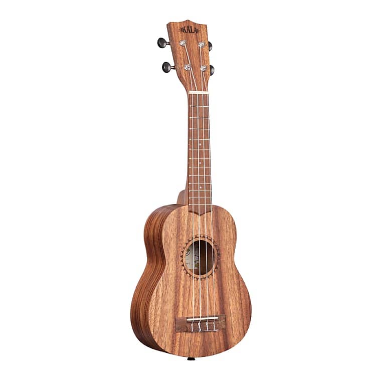Kala Journeyman Mahogany Acoustic-Electric U-Bass With F-Holes - Black