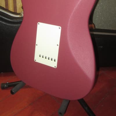 1994 Fender American Standard Stratocaster Burgundy Mist w/ Matching Headstock image 6