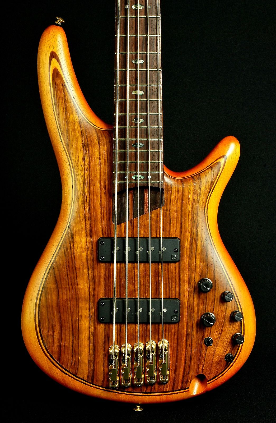Ibanez SR1205E VNF SR Premium 5-String Bass Vintage Natural Flat ...