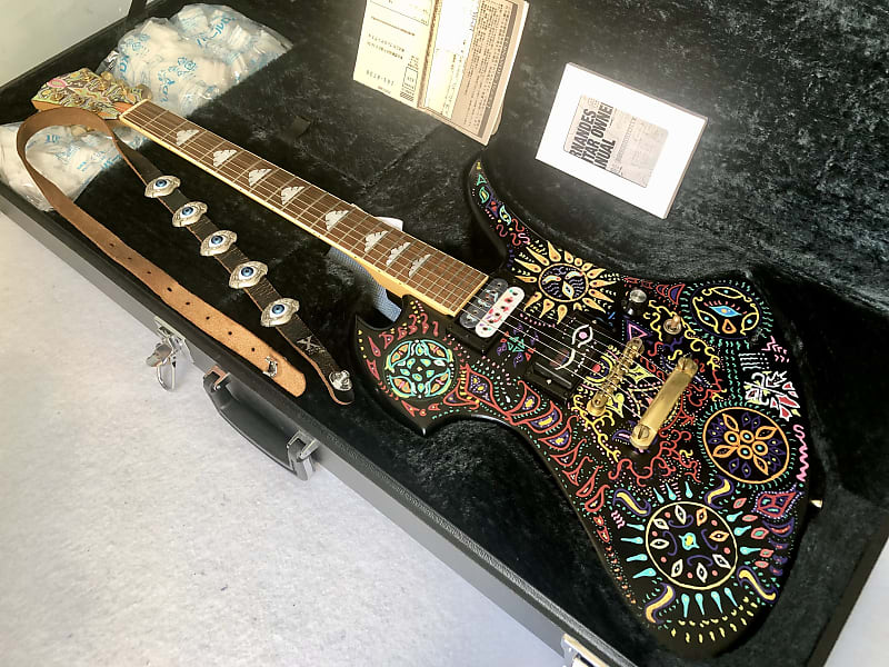 HIDE Guitar  Fernandes Burny MG 120X 450X 煙花 Luminous Glow