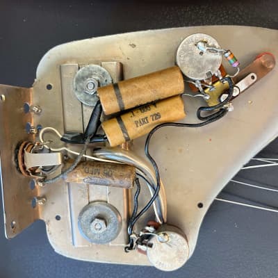 Vintage 1946 Fender Deluxe Organ Button Dark Mahogany Lap Steel Electric Guitar 1940s '40s image 12