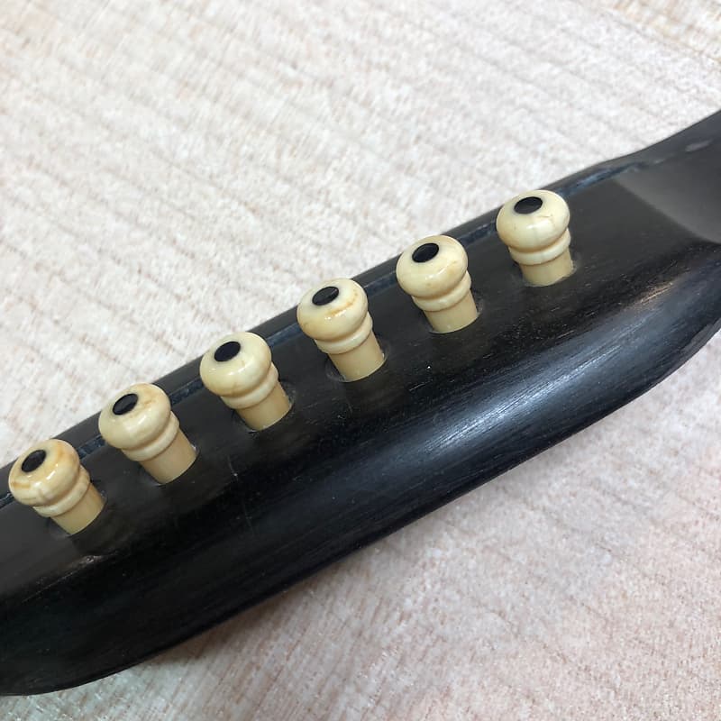 Fossilized Wooly Mammoth Ivory Guitar Bridge Pins Reverb