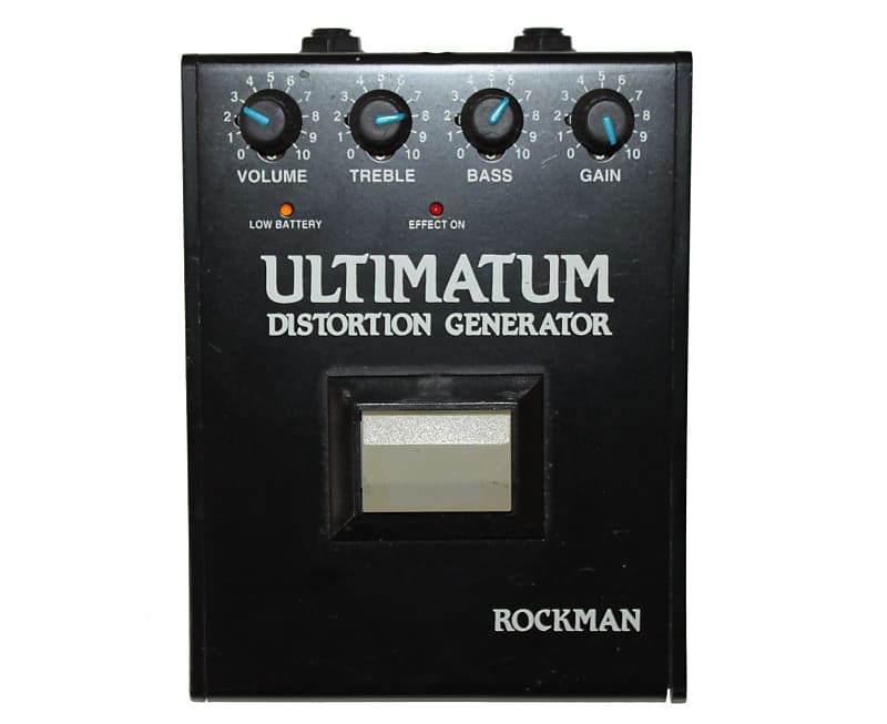 Rockman Ultimatum Distortion Generator Created by Tom Scholz - Very Rare!