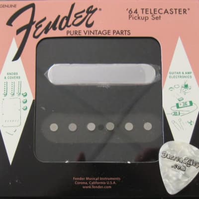 Fender 099-2234-000 Pure Vintage '64 Telecaster Pickup Set | Reverb