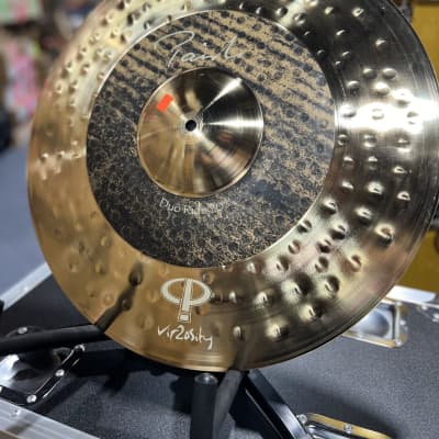 Paiste 20" Signature Carl Palmer Vir2osity Duo Ride Cymbal Traditional Bell/Edge, Raw Bow / Free Ship / Auth Dealer image 4