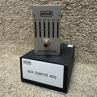 Reverb.com listing, price, conditions, and images for mxr-six-band-eq-silver