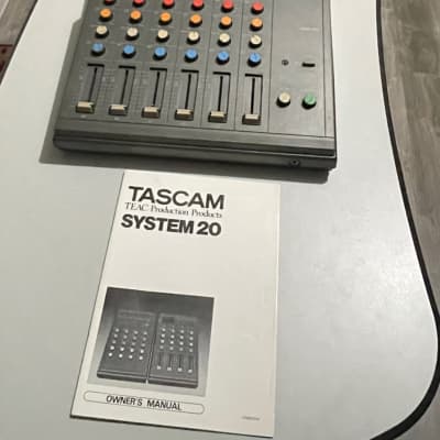 TASCAM 34 1/4" 4-Track Professional Tape Recorder and TASCAM MM20 mixer "SERVICED CERTIFIED" image 7