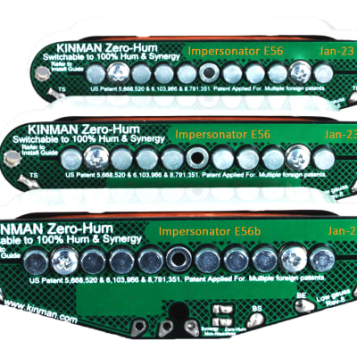 Kinman Stratocaster - Knopfler Set