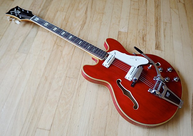 「Cay」 1960s Vox Super Lynx Deluxe V253 Vintage Guitar Eko | Reverb