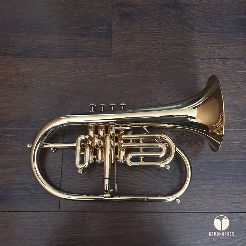 Getzen Eterna 896 4 valve flugelhorn, case, mouthpiece Reverb Canada