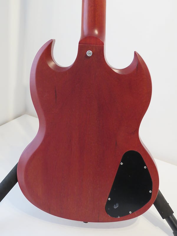 2004 Left-Handed Gibson SG Special Electric Guitar in Worn Cherry