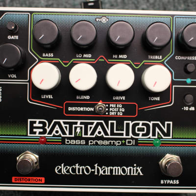Electro-Harmonix Battalion Bass Preamp/DI | Reverb
