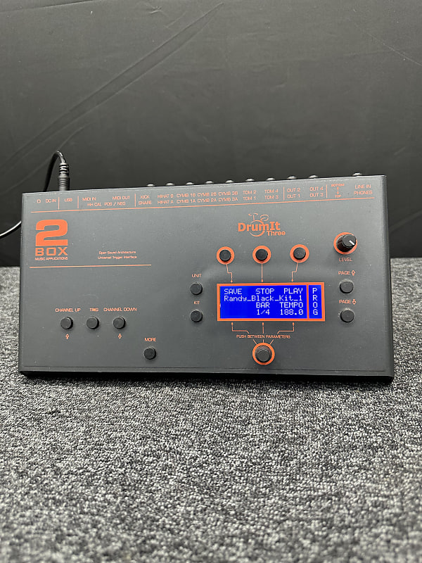 2Box Drumit Three / 3 drum electronic drum trigger module Reverb