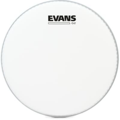 Evans EQ Pad Bass Drum Muffler  Bundle with Evans G2 Coated Drumhead - 10 inch image 3