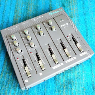 Fostex MN06 Hexamix 6ch Stereo Mixer w/ AC Adapter - H089