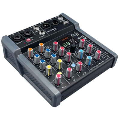 Citronic CMA-6 Compact Mixer with DSP FX and BT/USB image 3